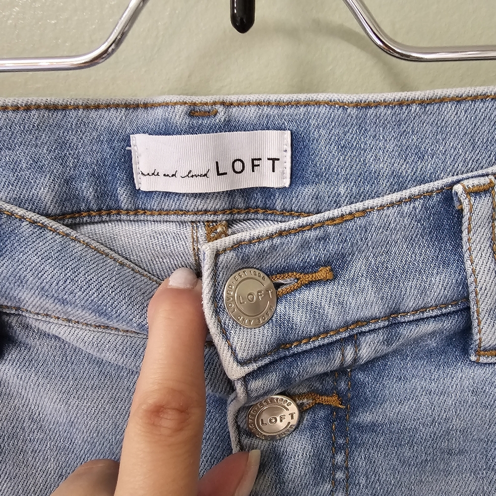 LOFTbutton down jeans - Picture 3 of 4
